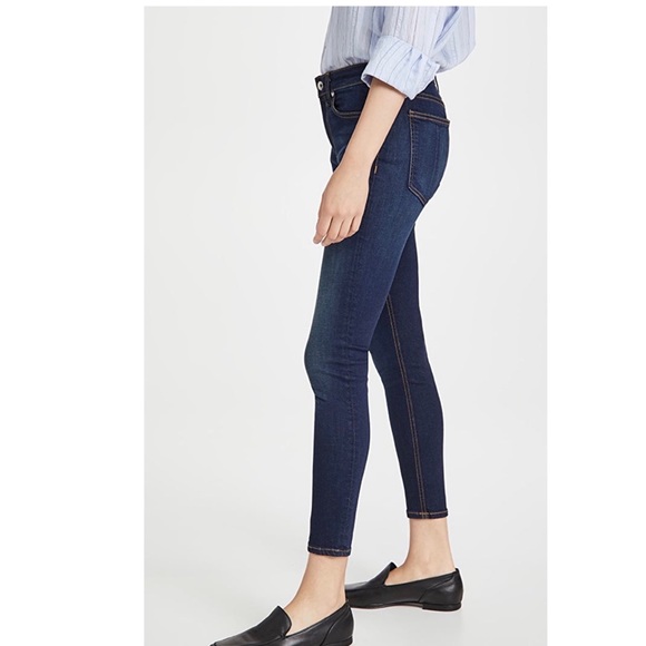Rag & Bone Cate Mid Rise Ankle Skinny Jeans Size 26 - Picture 4 of 14